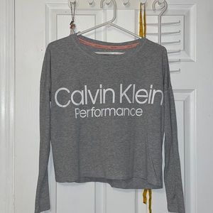NEW Calvin Klein Performance Long-Sleeve Tee – S/P